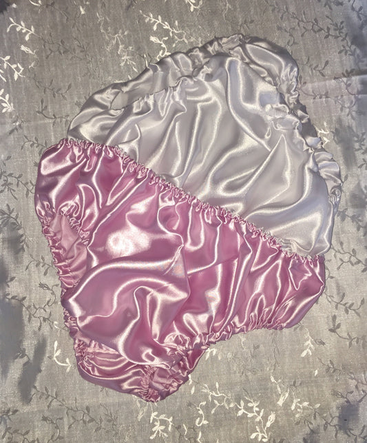 Silky soft double layer panties within panties