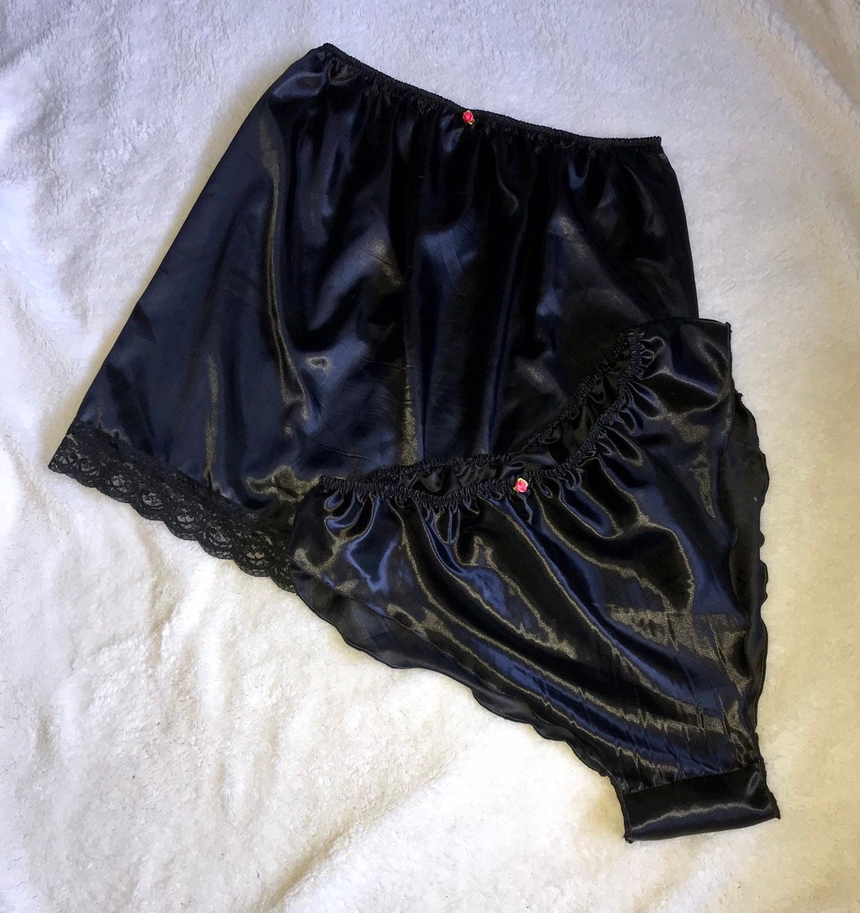 Matching panties and half slip