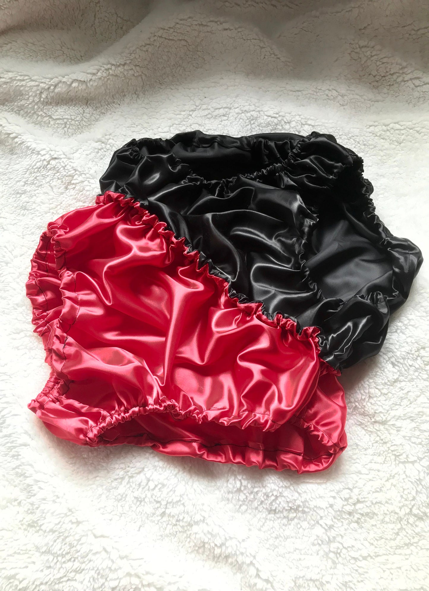 Silky soft double layer panties within panties
