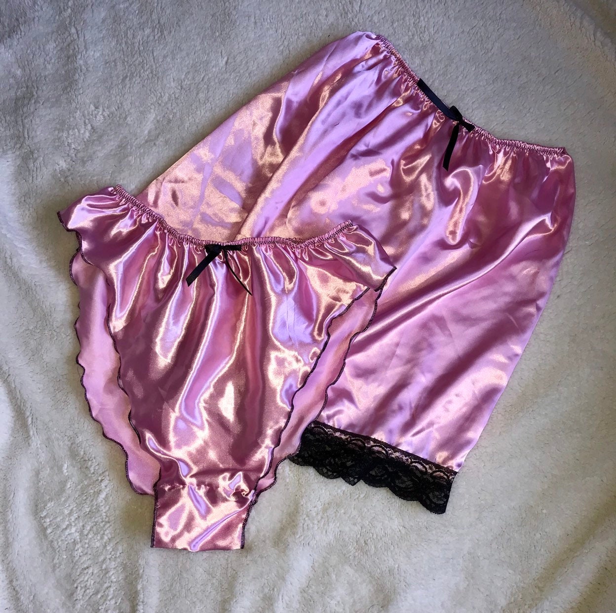 Matching panties and half slip