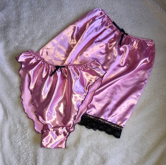 Matching panties and half slip