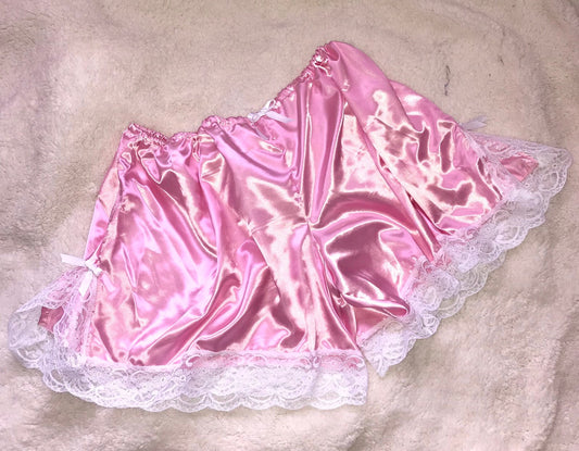 1940s style satin French panties/tap pants