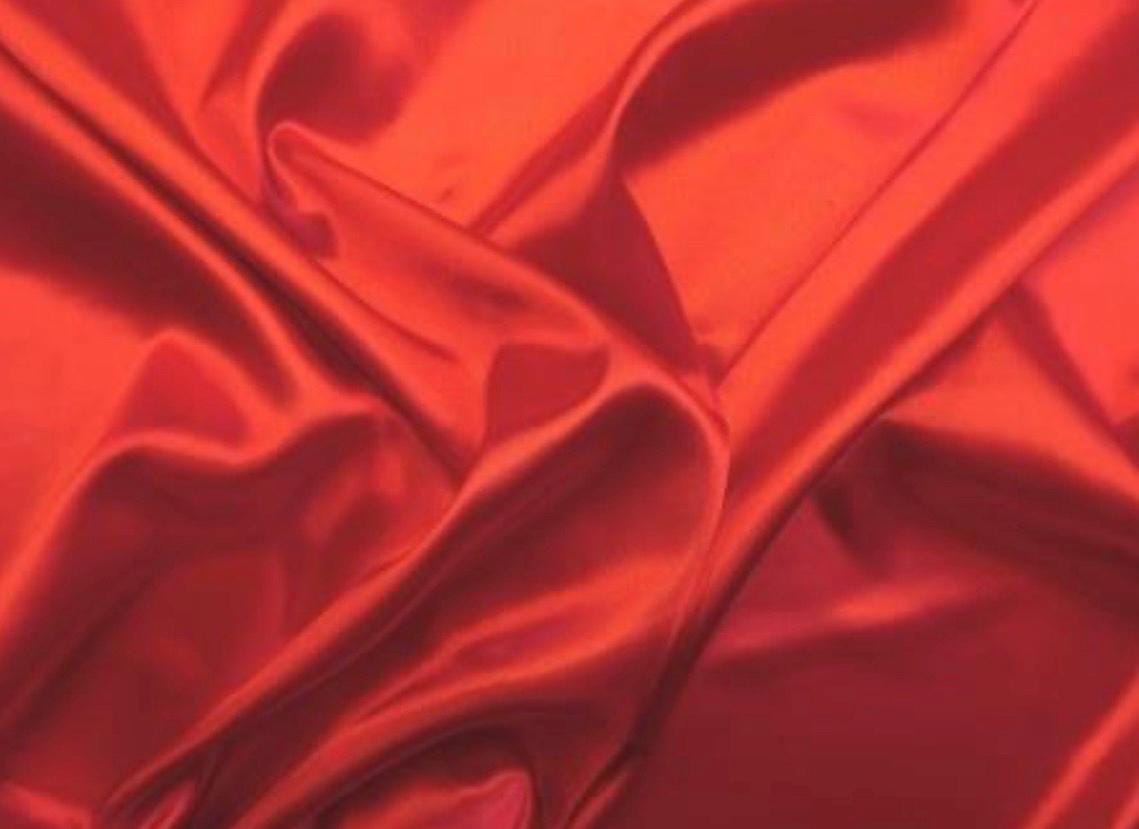 satin mini skirt